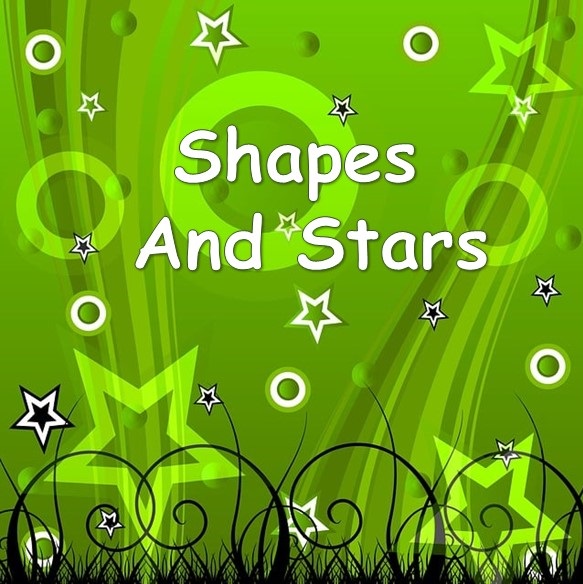 Shapes and stars - artwork